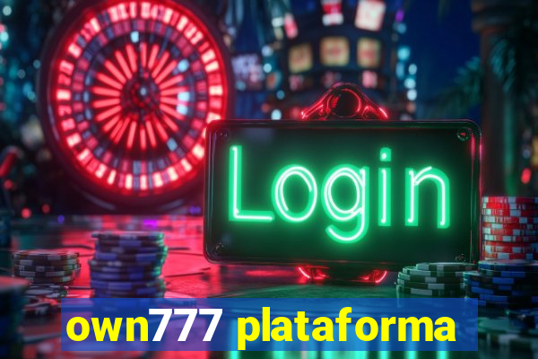 own777 plataforma